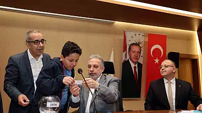 Talas Menekşe Siteleri'nde kura heyecanı