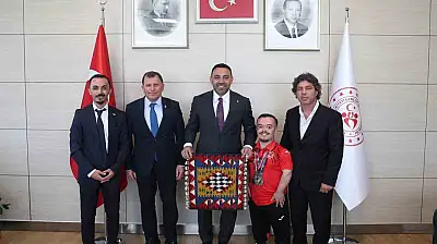 Türkiye'nin ilk Paralimpik Halter Salonu Kayseri'de yapılacak