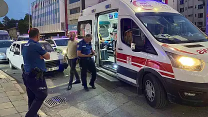 Kayseri'de bıçakla yaralanan genç esnafa sığındı: 1 yaralı