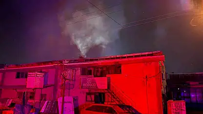 Kayseri'de Galvaniz kaplama atölyesinde çıkan yangın büyümeden söndürüldü