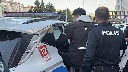 Polis ekipleri kız arkadaşına zarar vereceği iddia edilen şahsı yakaladı