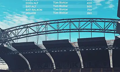 Kayserispor-Sivasspor maç bileti satışta