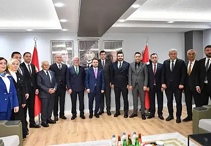 MHP'den Adalet Bakanı Akın Gürlek'e samimi ve sıcak karşılama