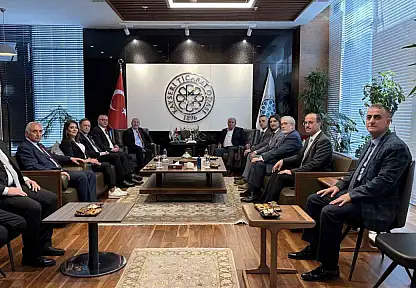 Ümit Özdağ'dan KAYSO ve KTO'ya ziyaret