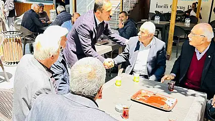Avşar Aslan Tomarzalılarla bayramlaştı