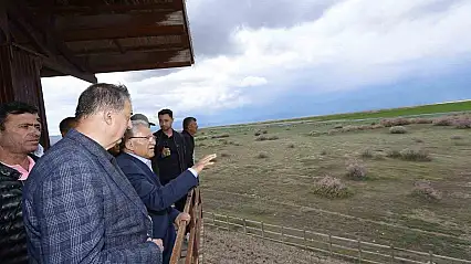 Başkan Büyükkılıç: 'Sultan Sazlığı yeniden canlandı'