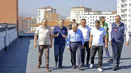 Başkan Büyükkılıç, Bedesten Katlı Otoparkı'ndaki çalışmaları yerinde inceledi
