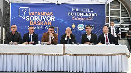 Başkan Büyükkılıç'tan Bünyanlılara: 'Emrinizdeyiz, hizmetinizdeyiz'