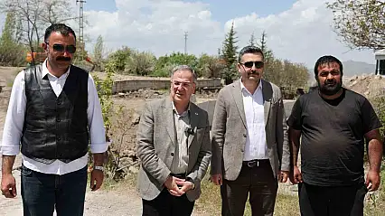 Başkan Özdoğan: '2,5 kilometrelik kanal, bağ mevsimi başlamadan tamamlanacak'