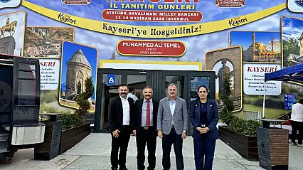 Başkan Özdoğan: 'Hacılar'ımızın değerlerine İstanbul'da yoğun ilgi gösterildi'