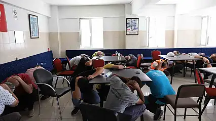 Büyükşehir'den ek hizmet binasında deprem ve yangın tatbikatı