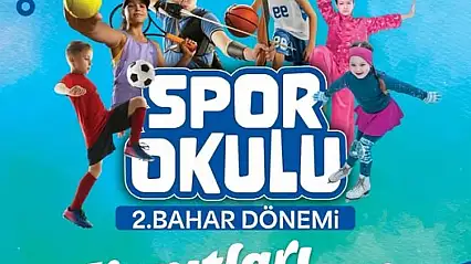 Büyükşehir'in 2. Bahar Spor Okulları kayıtları başladı