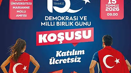 Büyükşehirden 15 Temmuz Demokrasi ve Milli Birlik Günü'ne anlamlı koşu