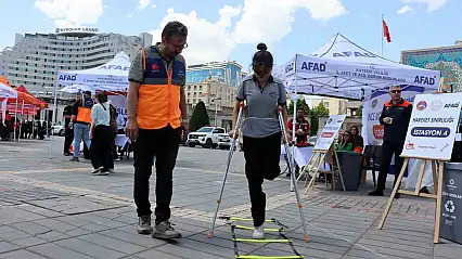 Engellilerin yaşadığı zorlukları empati kurarak öğrendiler