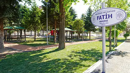 Fatih bahçesi, yeni haliyle vatandaşların gözdesi olacak