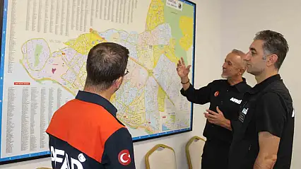 Kayseri AFAD muhtemel İstanbul depremine karşı Kartal'da hazırlık yaptı