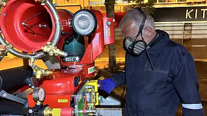 Kayseri'de ilaçlama çalışmaları aralıksız sürüyor
