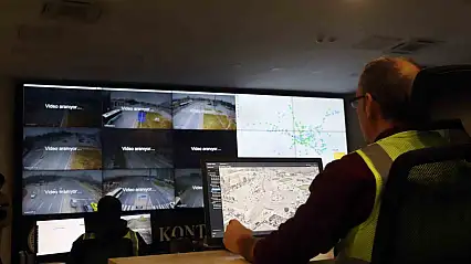 Kayseri'de trafik 370 kamera ile güvende