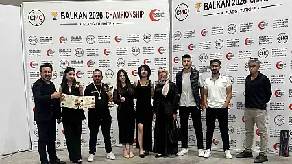 Kayserili kuaförden Balkanlar Kuaförler Turnuvası'nda büyük başarı
