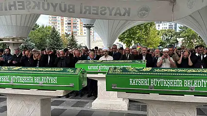 Kocasinan Kurucu Belediye Başkanı Alçı, son yolcuğuna uğurlandı