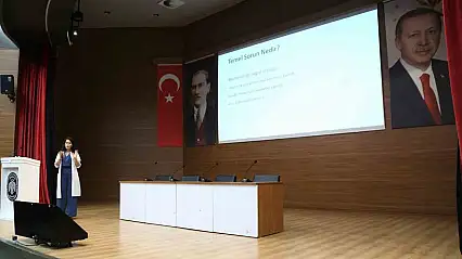 Melikgazi'de duruş bozuklukları ve ofis egzersizleri eğitimi verildi