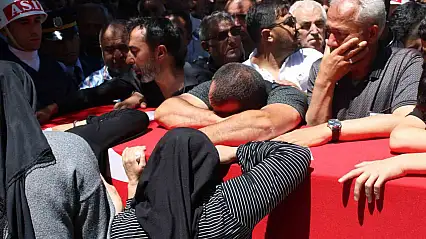 Şehit Üzüm Kayseri'de son yolculuğuna uğurlandı