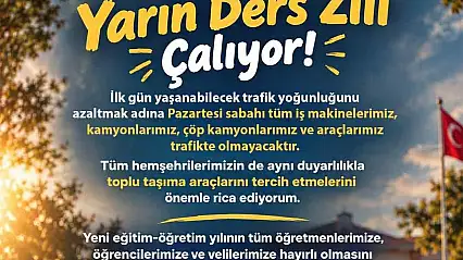Talas'ta ilk gün trafik duyarlılığı