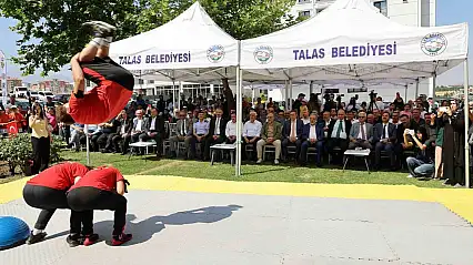 Talas'taki ERVA açılışında Başkan Yalçın'a özel teşekkür