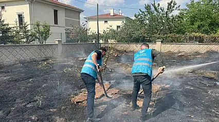 Ülkü Ocakları Kayseri İl Başkanlığı'ndan yangın duyarlılığı
