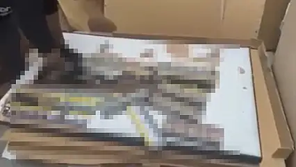 Kaçak sigaraları yemek masasına sakladı: 1 gözaltı