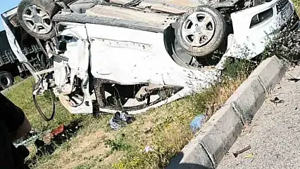Kayseri'de cezaevi ring aracı hafif ticari araçla çarpıştı: 7 yaralı