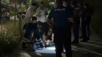 Kayseri'de parkta bıçaklı kavga: 1'i ağır, 3 yaralı