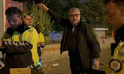 Alkol içip trafiğe çıkan şoför, polisi suçladı: 'Ekmeğimi sen mi vereceksin'