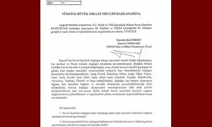 Baki Ersoy, Develi'deki doğalgaz sorununu meclis gündemine taşıdı
