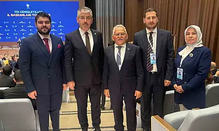 Başkan Büyükkılıç AK Parti 175. Genişletilmiş İl Başkanları Toplantısı'na katıldı