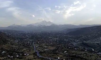Erciyes'in eteklerinde sonbahar güzelliği