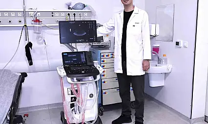 ERÜ acil servisinde yeni ultrason cihazı ile hızlı tanı konulacak