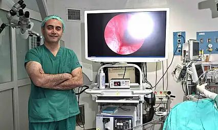 ERÜ KBB Kliniğine yeni nesil endoskopi sistemi kazandırıldı