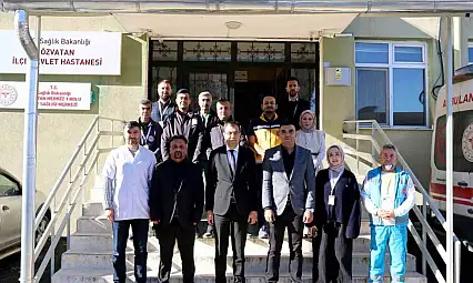 İl Sağlık Müdürü Dr. Erşan Özvatan'daki sağlık hizmetlerini yerinde değerlendirdi