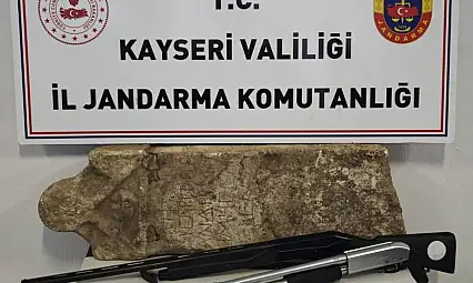 Jandarmadan tarihi eser kaçakçılarına operasyon
