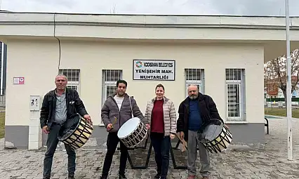 Kayseri'de davulcular Ramazan'a hazır