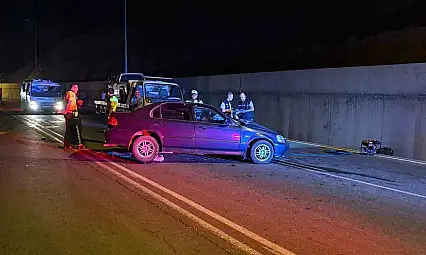 Kayseri'de iki araç kafa kafaya çarpıştı: 1 ölü, 3 yaralı