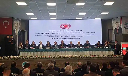 Kayseri'de TBMM Engelli Bireylerin Sorunlarını Araştırma Komisyonu toplandı