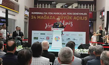 Kumsmall AVM'de 24 yeni mağaza açıldı