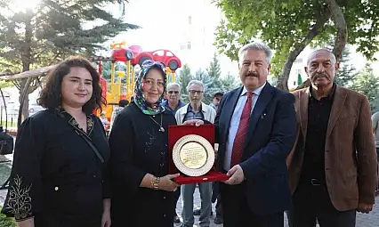 Melikgazi Belediyesi, Bahçelievler Mahallesi'ndeki parkı yenileyerek yaşam alanına dönüştürdü