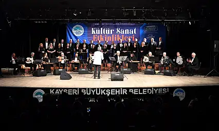 Türk Sanat Müziği konseri Kayserililerden büyük ilgi gördü