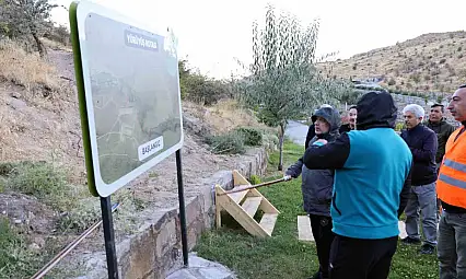 Zincidere Göleti üstü yürüyüş parkurunda ilk adımlar atıldı