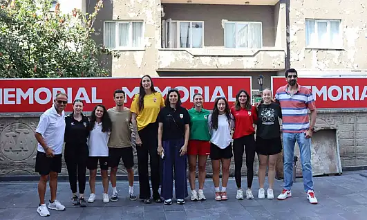 Melikgazi Kayseri Basketbol'da oyuncular ve teknik ekip sağlık kontrolünden geçti