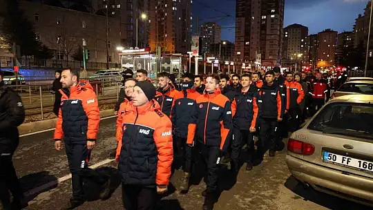 'Asrın felaketi'nin 3. yılında Kayseri'de sessiz yürüyüş