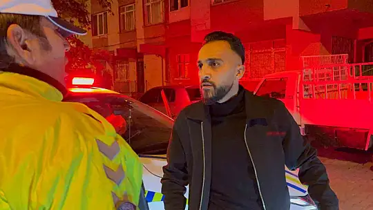 'Dur' ihtarına uymayan alkollü sürücünün rahatlığı pes dedirtti